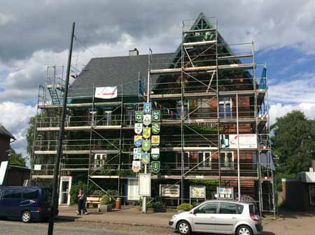Burg: Sanierungen am Amtsgebäude