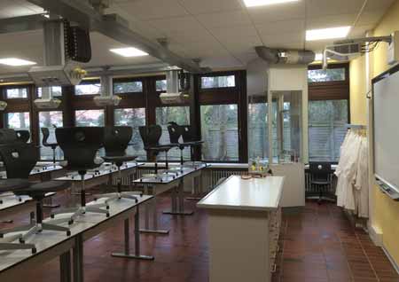Marne: Einbau von Naturwissenschaftlichen Räumen